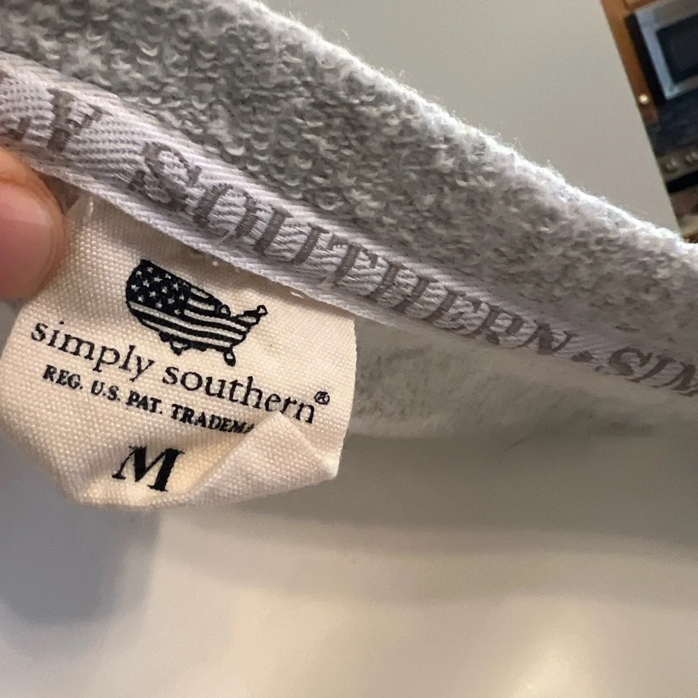 Simply Southern vintage Always Cold grey sweatshirt